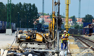 Alapmegerősítés jet oszlopokkal Sopronban
